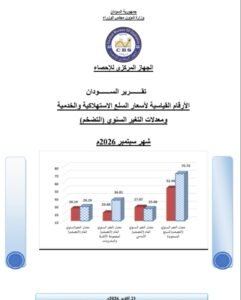 “بالأرقام”.. تضخم السودان يشتعل.. والغذاء يقفز 36.81%